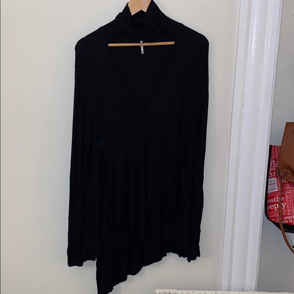 Free people v neck turtle neck tunic